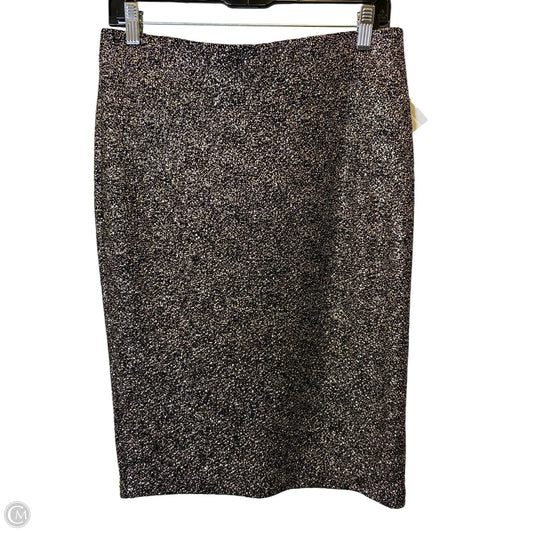 Skirt Midi By Clothes Mentor In Gold, Size: M