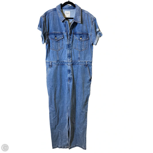 Overalls By Abercrombie And Fitch In Blue Denim, Size: Xl