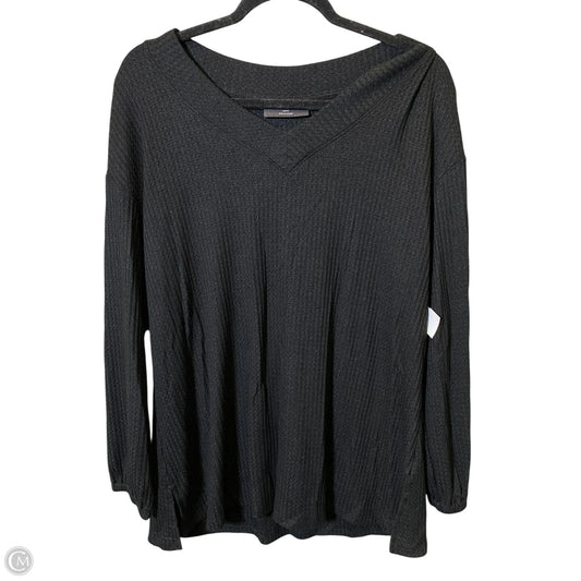 Top 3/4 Sleeve By Lane Bryant In Black, Size: 12