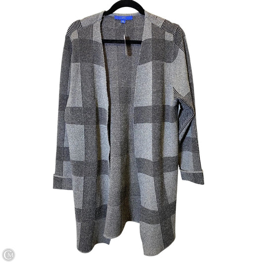 Cardigan By Apt 9 In Checkered Pattern, Size: Xl