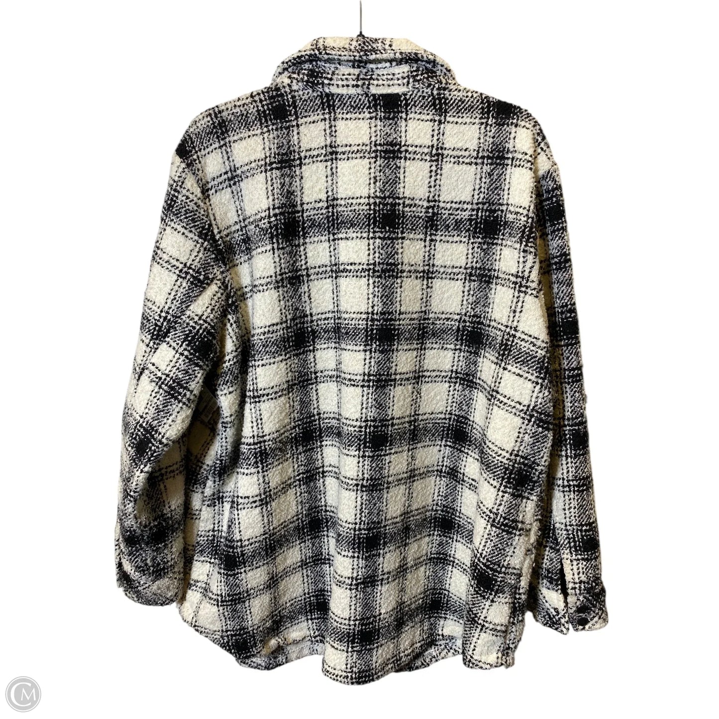 Jacket Other By Como Vintage In Checkered Pattern, Size: Xl