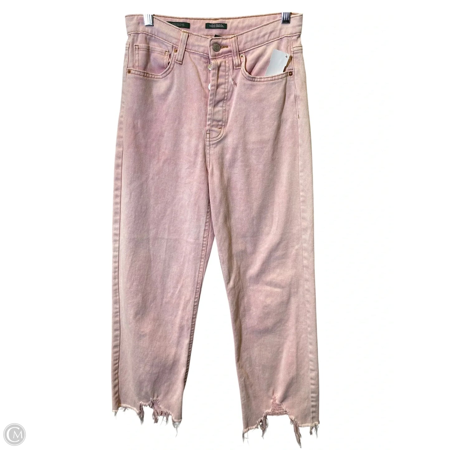 Jeans Straight By Wild Fable In Pink, Size: 4