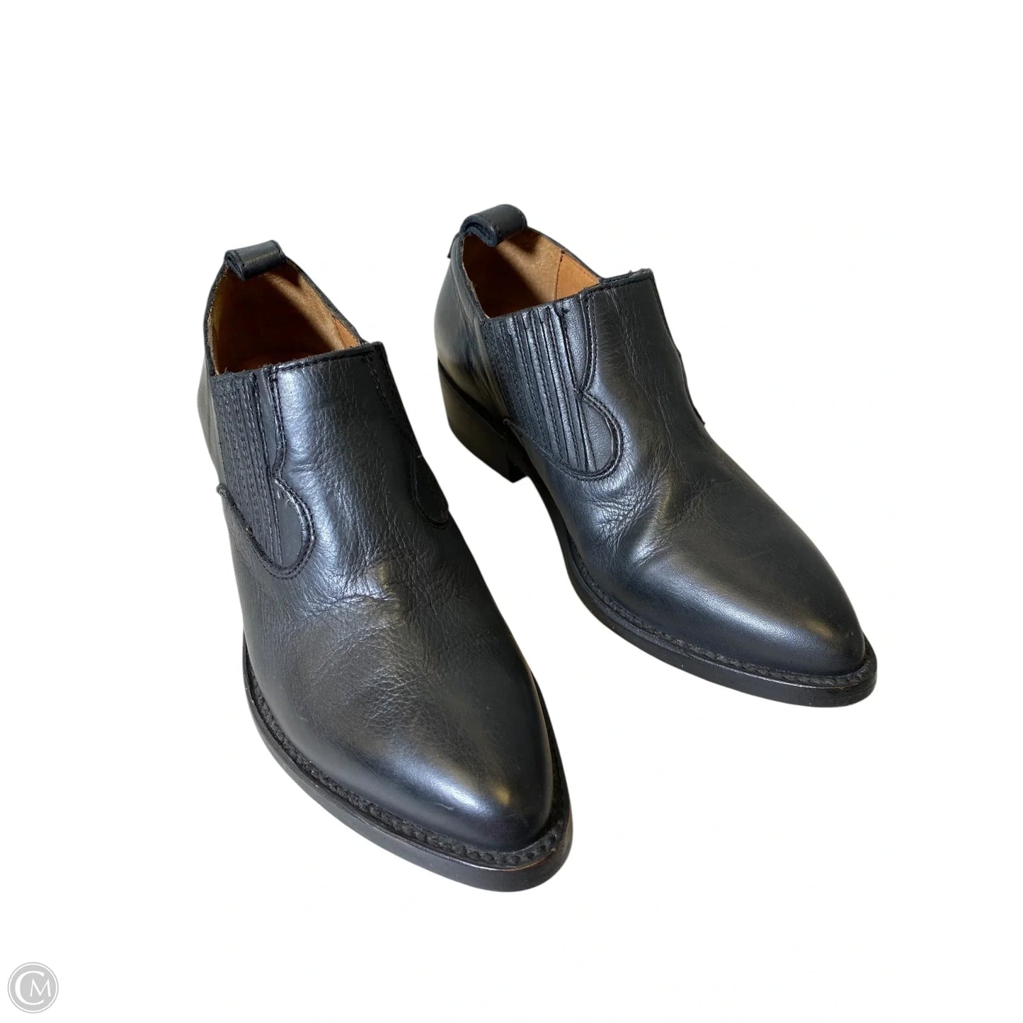 Boots Designer By Frye In Black, Size: 5.5