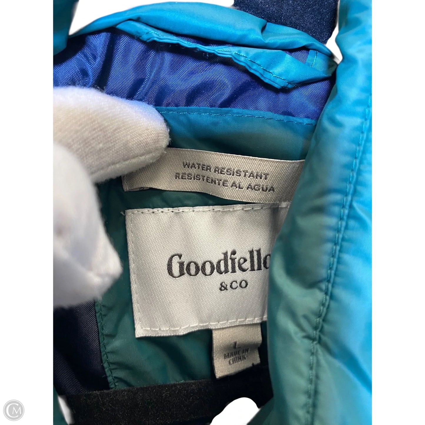 Vest Puffer & Quilted By Clothes Mentor In Green, Size: L