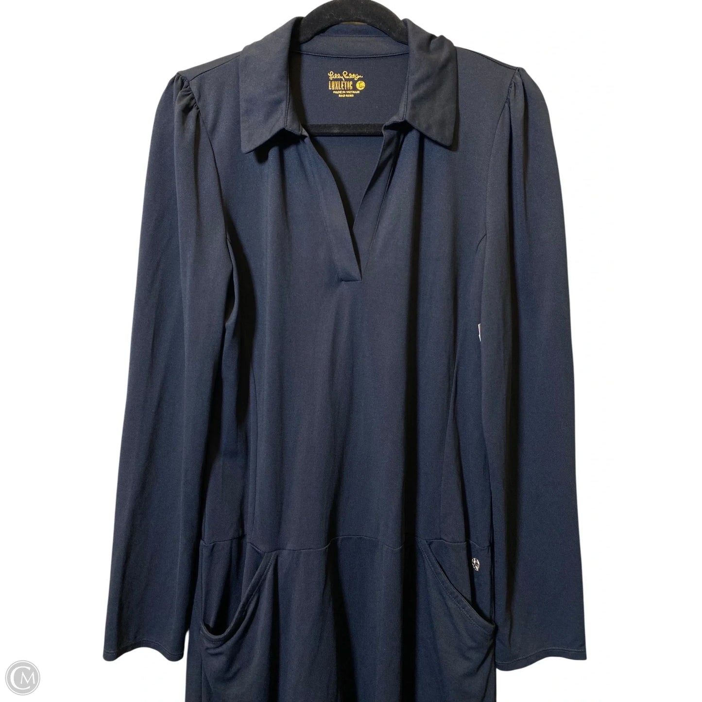 Dress Designer By Lilly Pulitzer In Black, Size: L