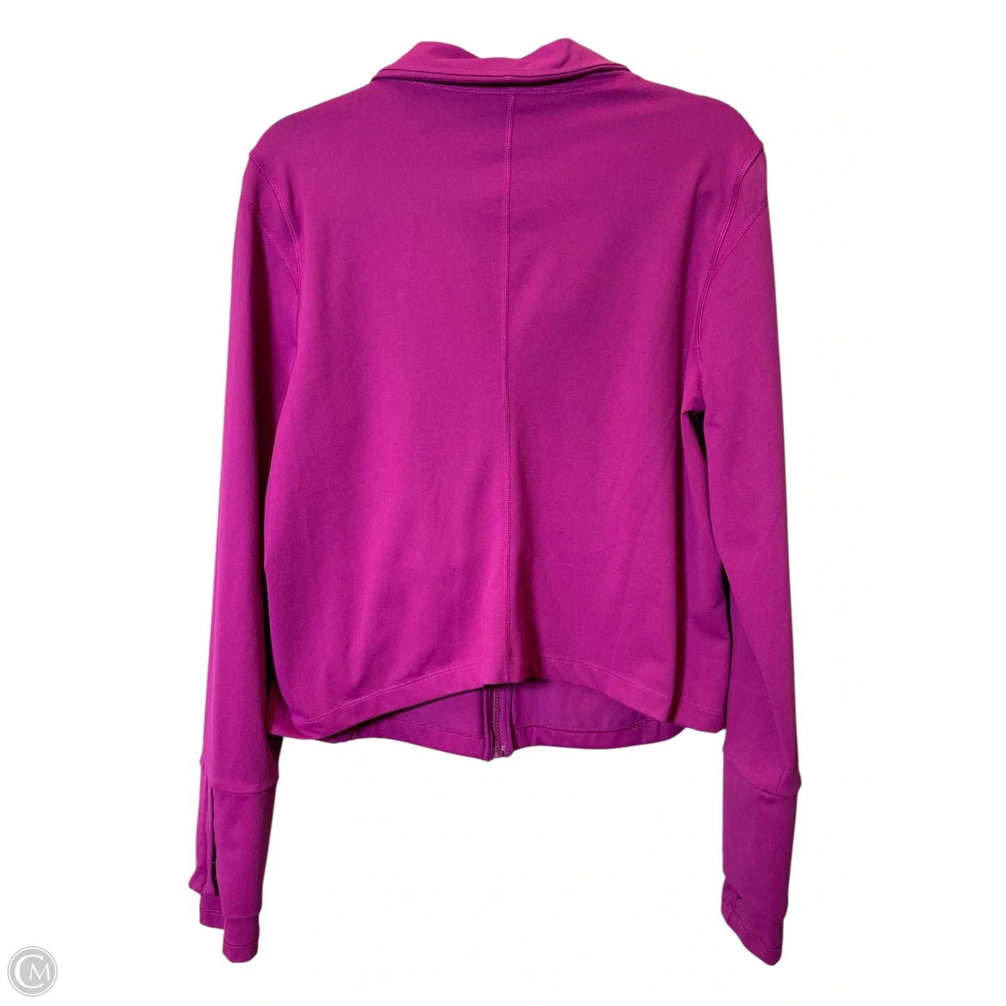 Athletic Jacket By Under Armour In Purple, Size: Xl