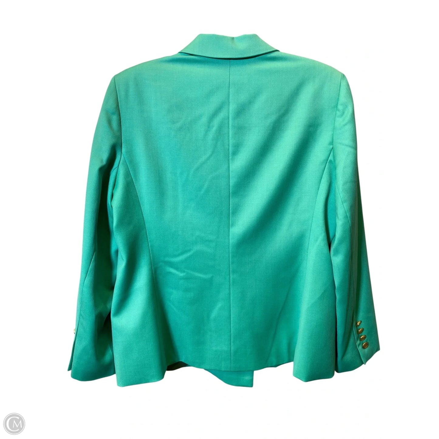 Blazer By Clothes Mentor In Aqua, Size: 12