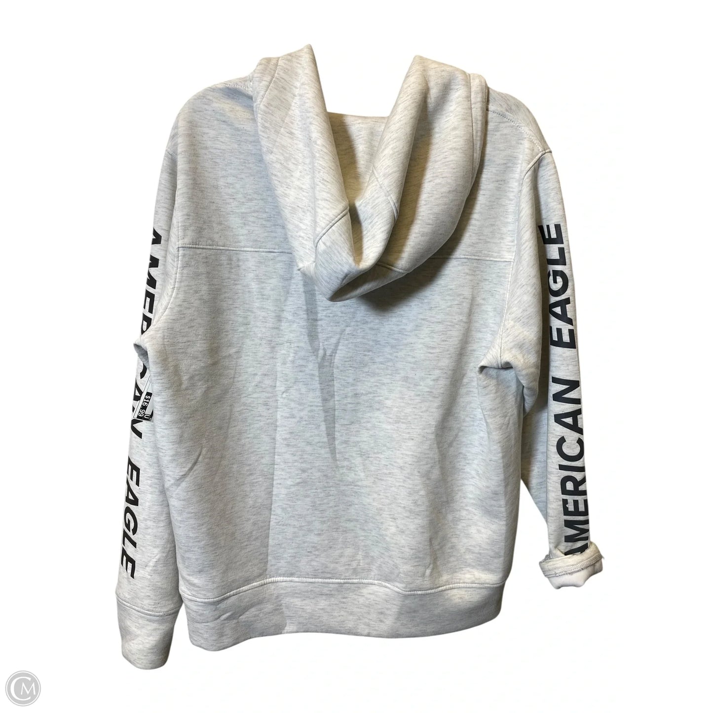 Athletic Jacket By American Eagle In Grey, Size: L
