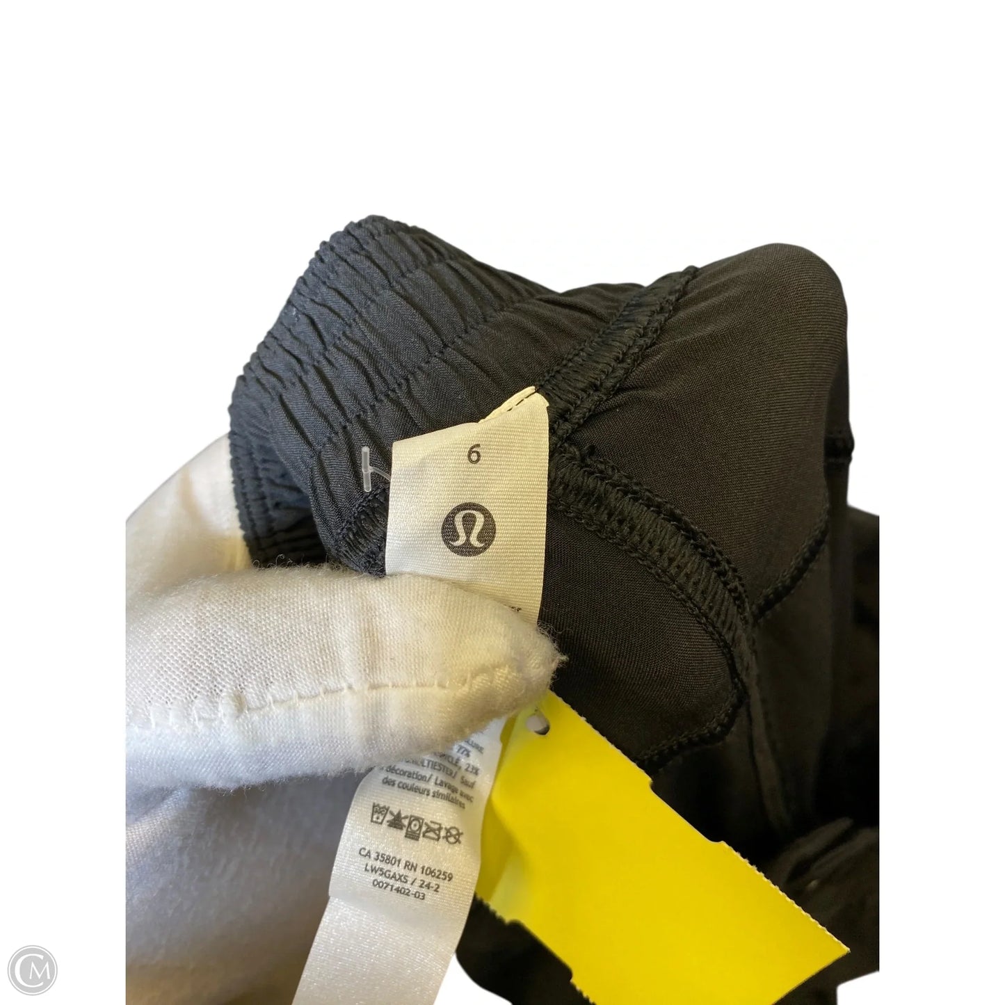 Athletic Pants By Lululemon In Black, Size: 6