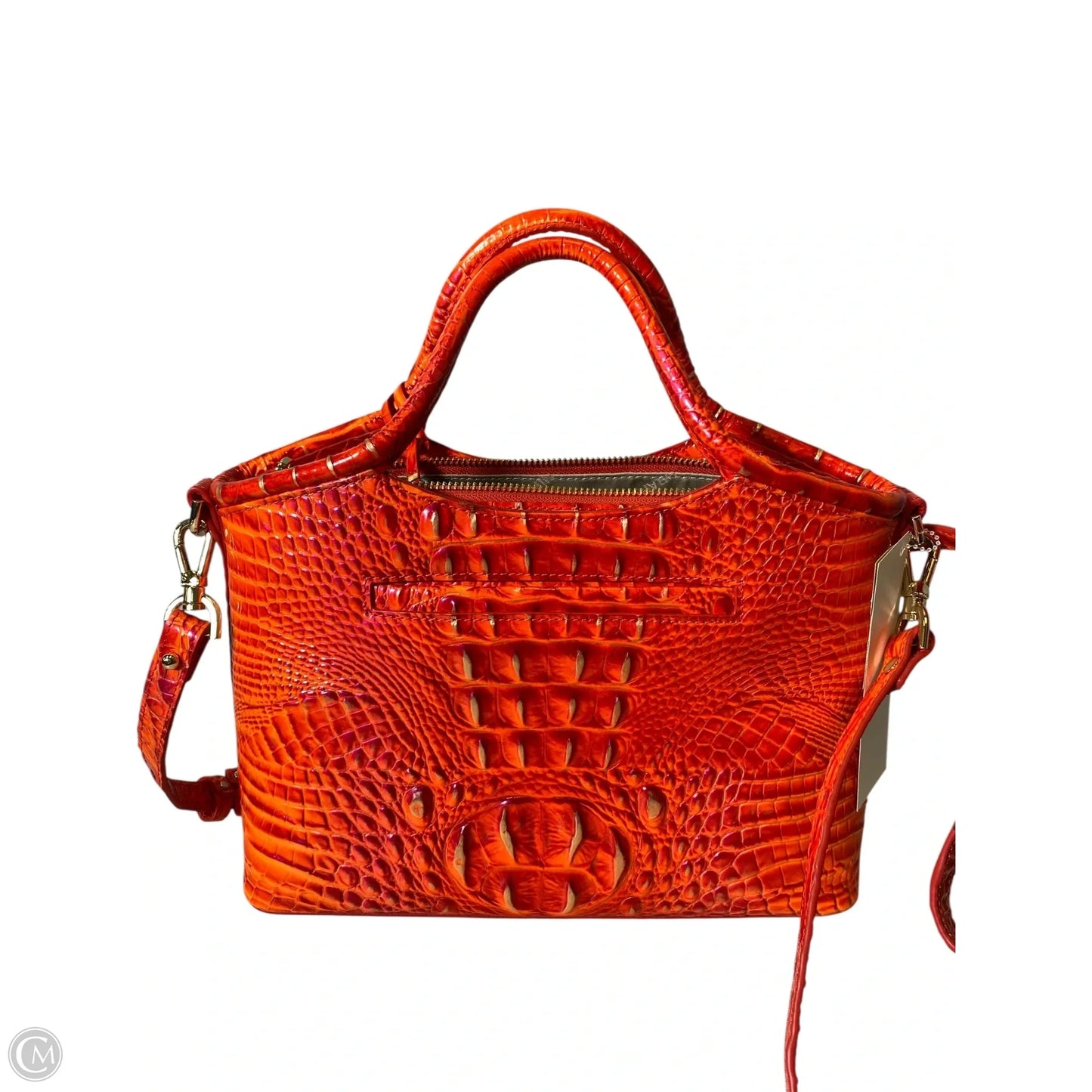 Handbag Designer By Brahmin, Size: Medium