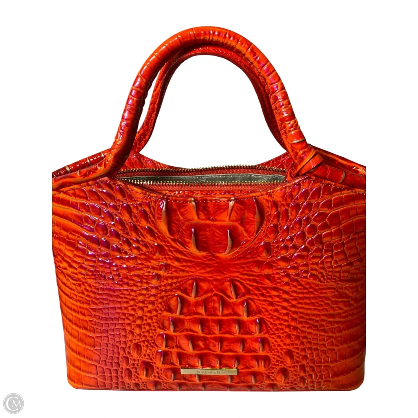Handbag Designer By Brahmin, Size: Medium