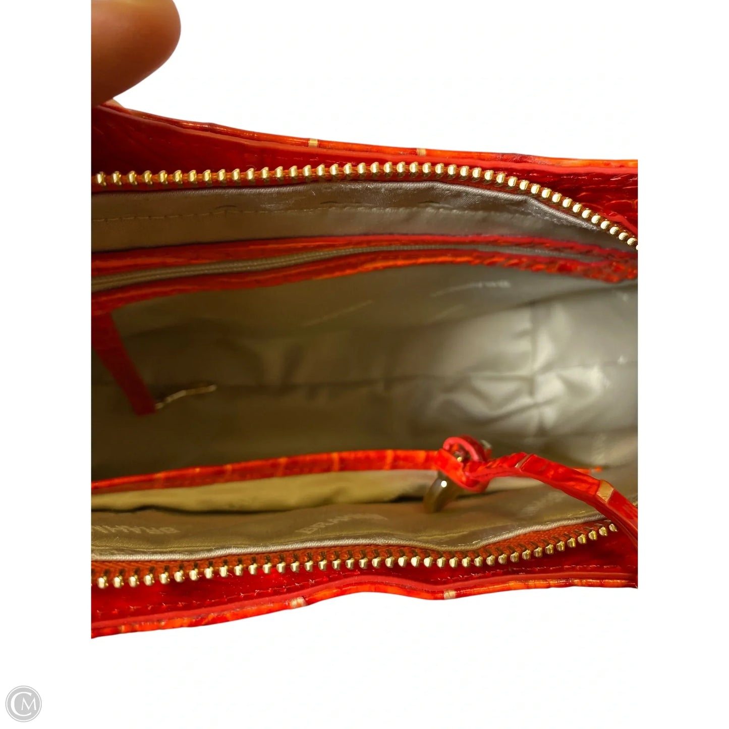 Handbag Designer By Brahmin, Size: Medium