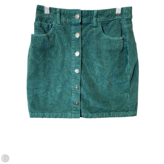 Skirt Mini & Short By Hollister In Green, Size: S