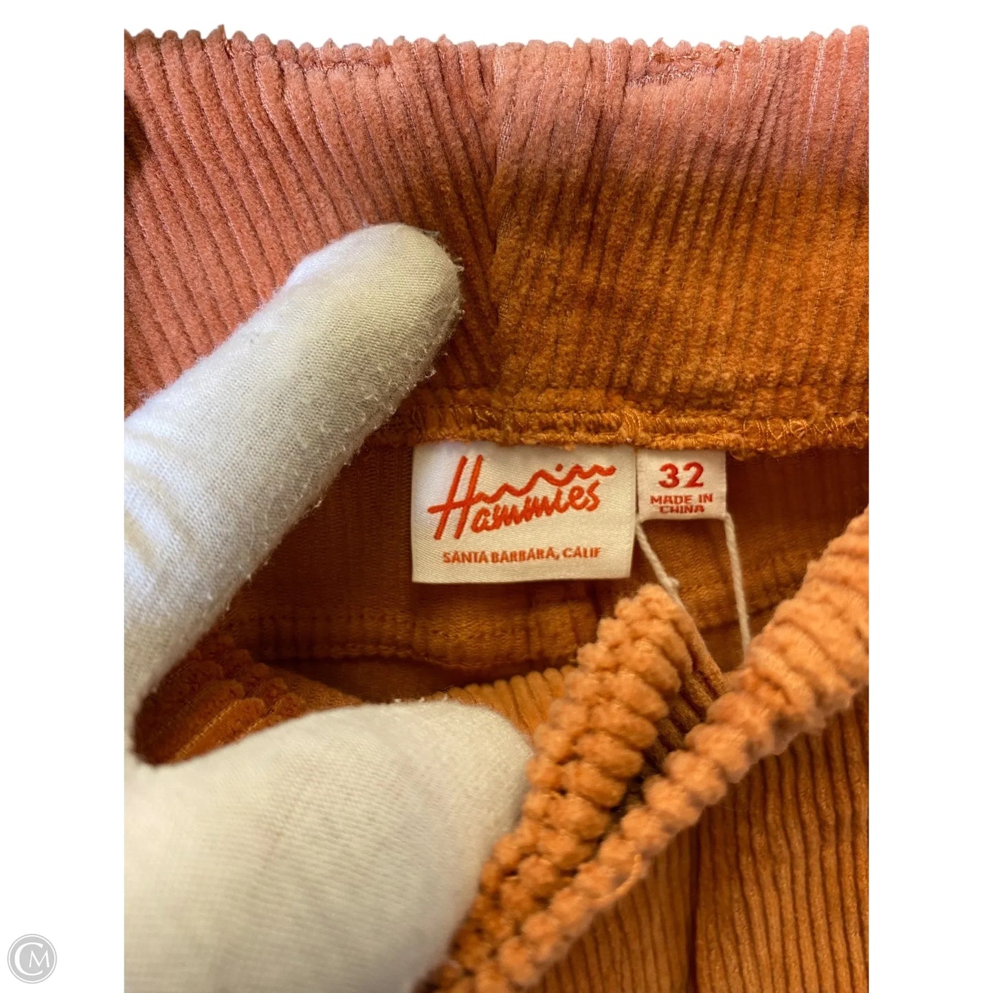 Pants Corduroy By Clothes Mentor In Orange, Size: 14