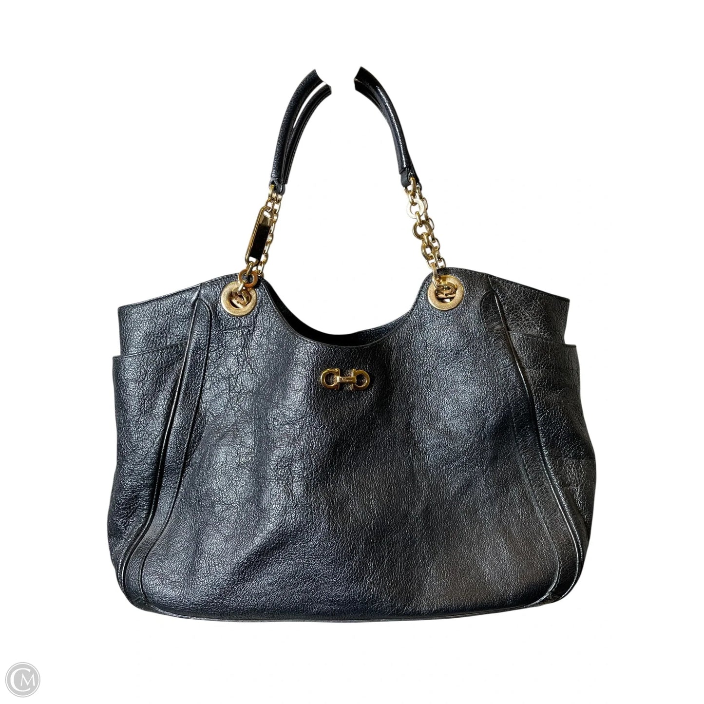 Handbag Luxury Designer By Ferragamo, Size: Medium