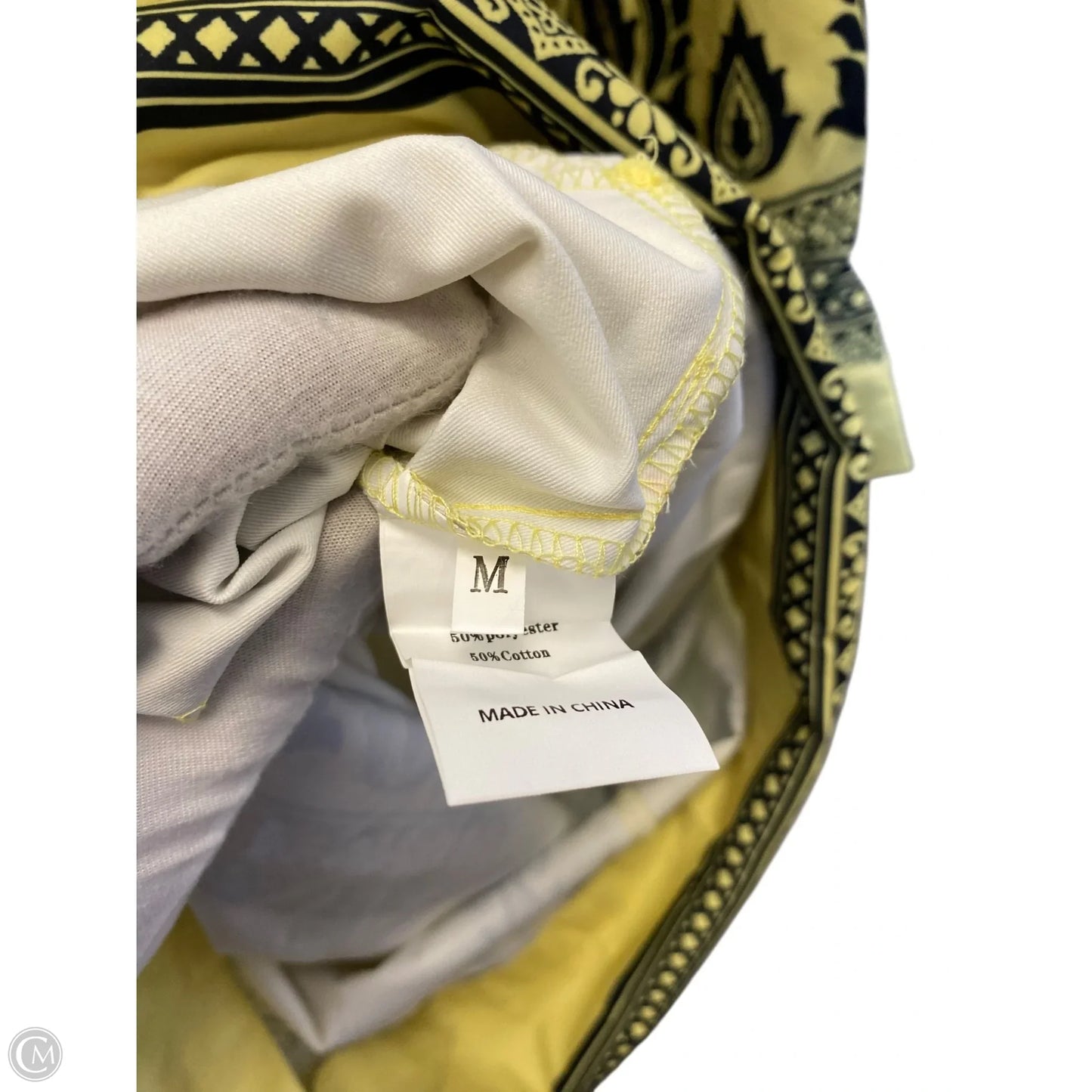 Jumpsuit By Clothes Mentor In Yellow, Size: M