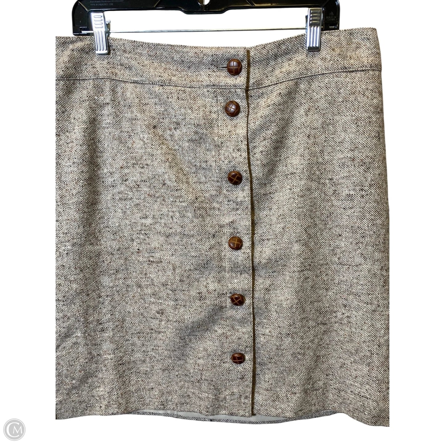 Skirt Midi By Talbots In Beige, Size: 14