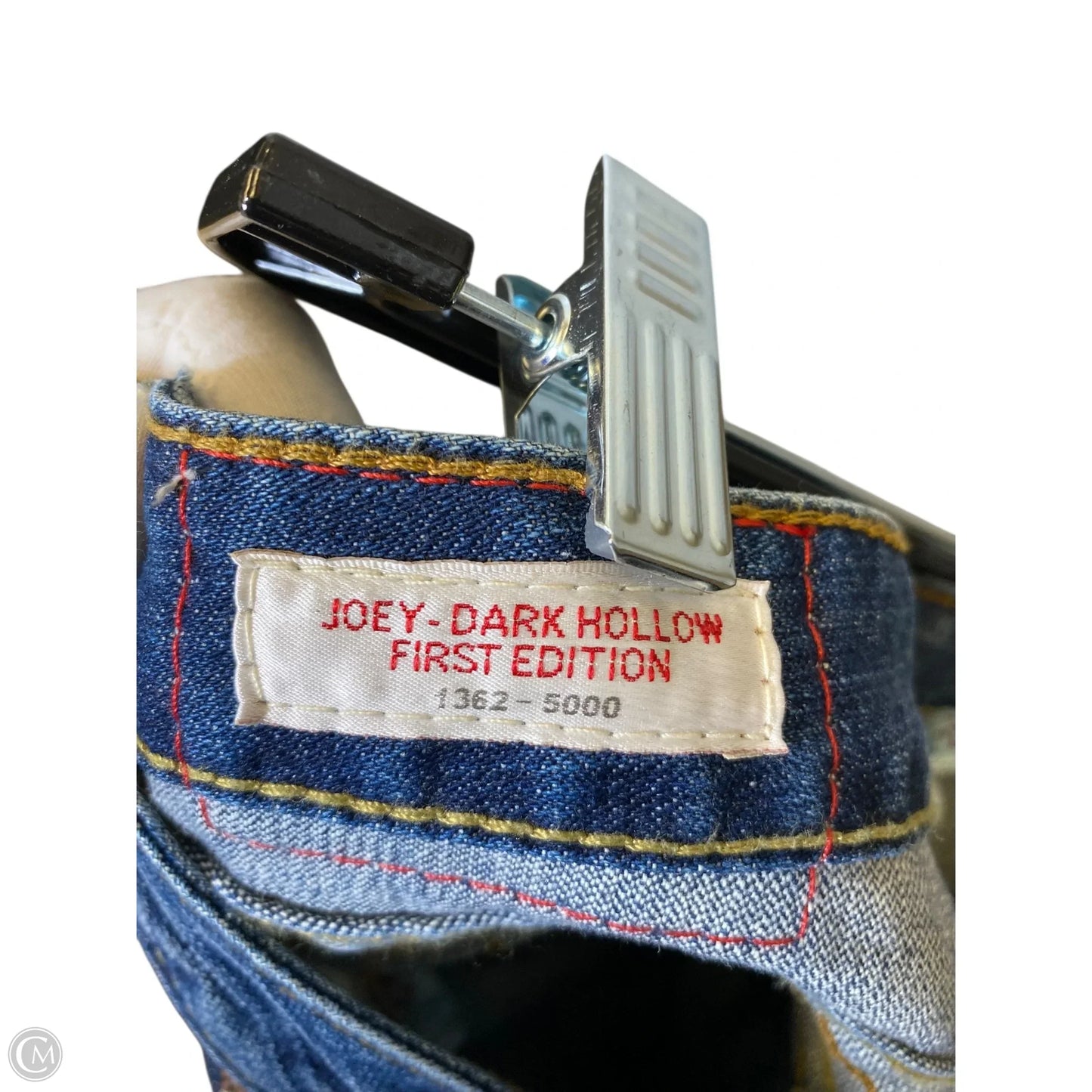 Jeans Boot Cut By True Religion In Blue Denim, Size: 4