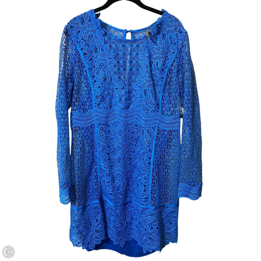 Dress Casual Short By Anthropologie In Blue, Size: 14