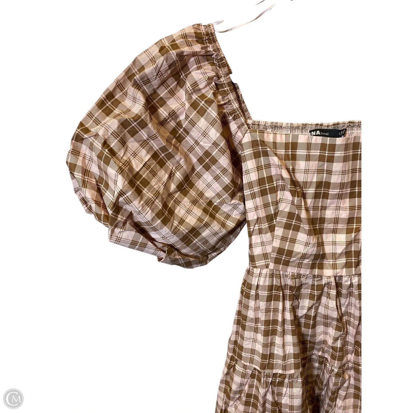 Dress Casual Short By Clothes Mentor In Plaid Pattern, Size: M