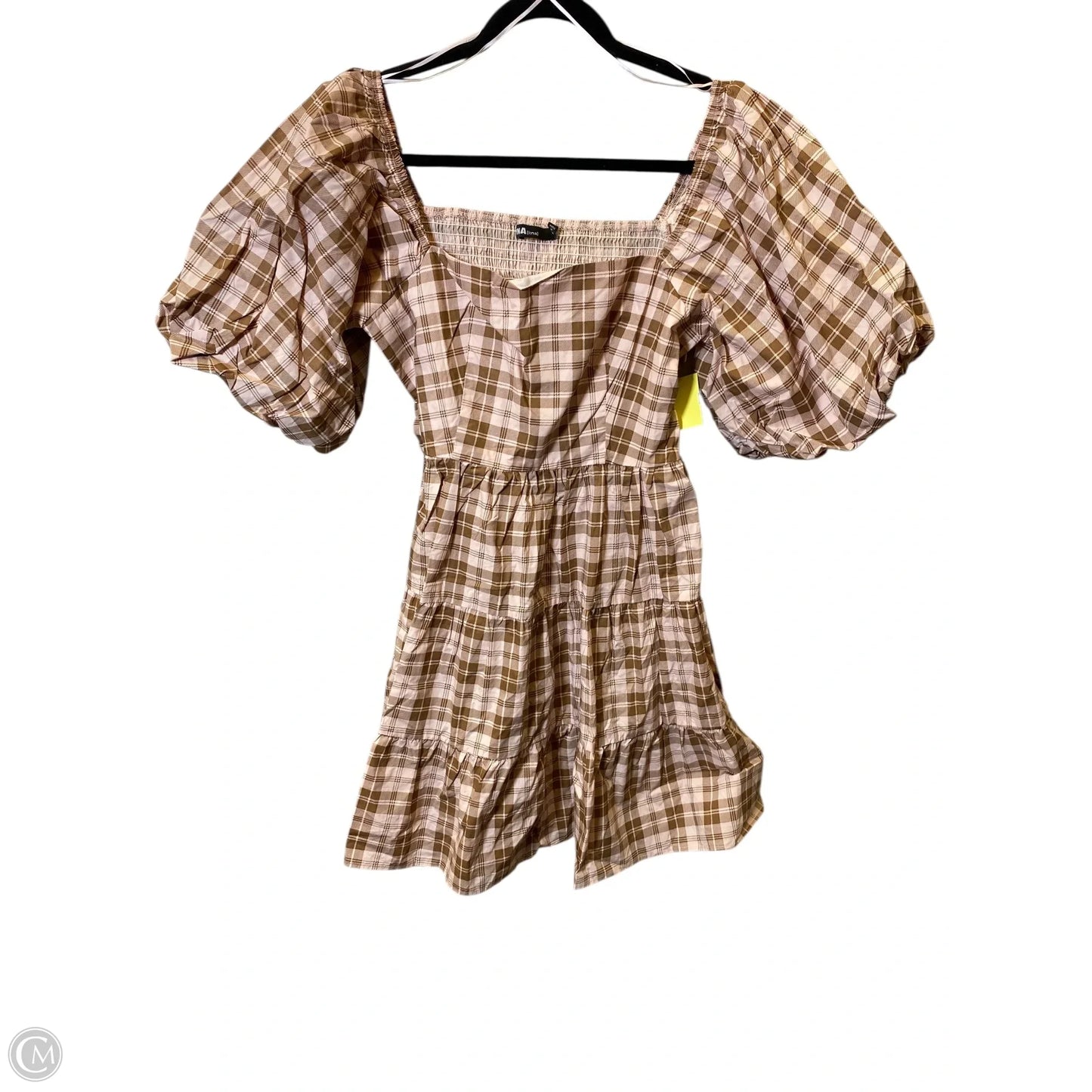 Dress Casual Short By Clothes Mentor In Plaid Pattern, Size: M