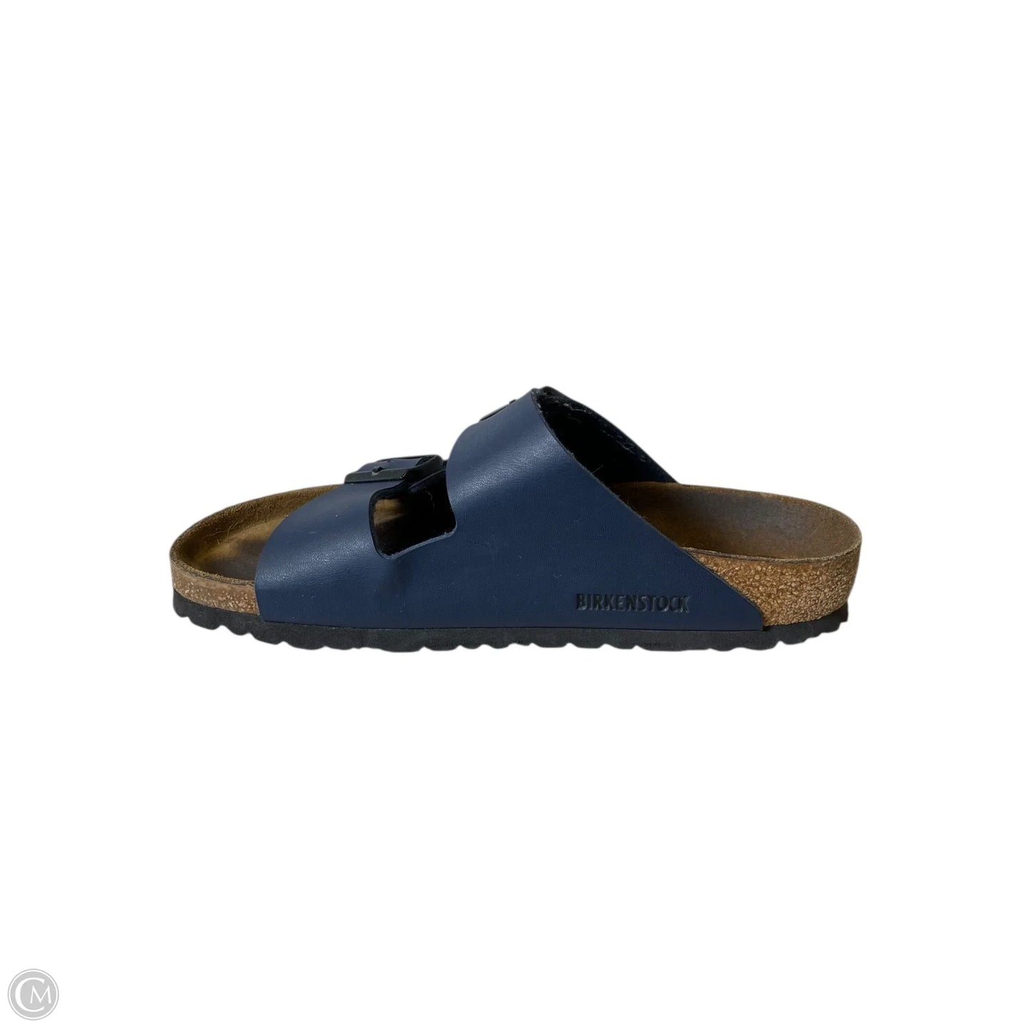 Sandals Flats By Birkenstock In Navy, Size: 8.5
