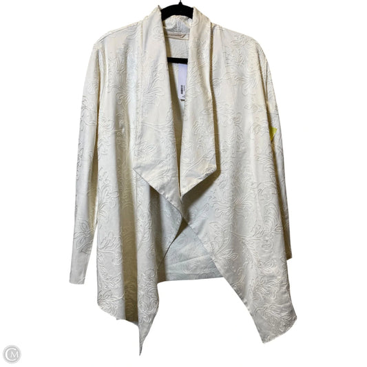 Jacket Moto By Soft Surroundings In Cream, Size: M