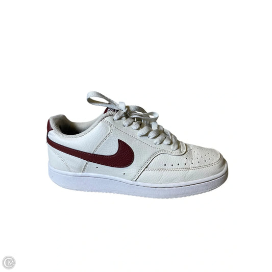 Shoes Sneakers By Nike In Brown & White, Size: 6