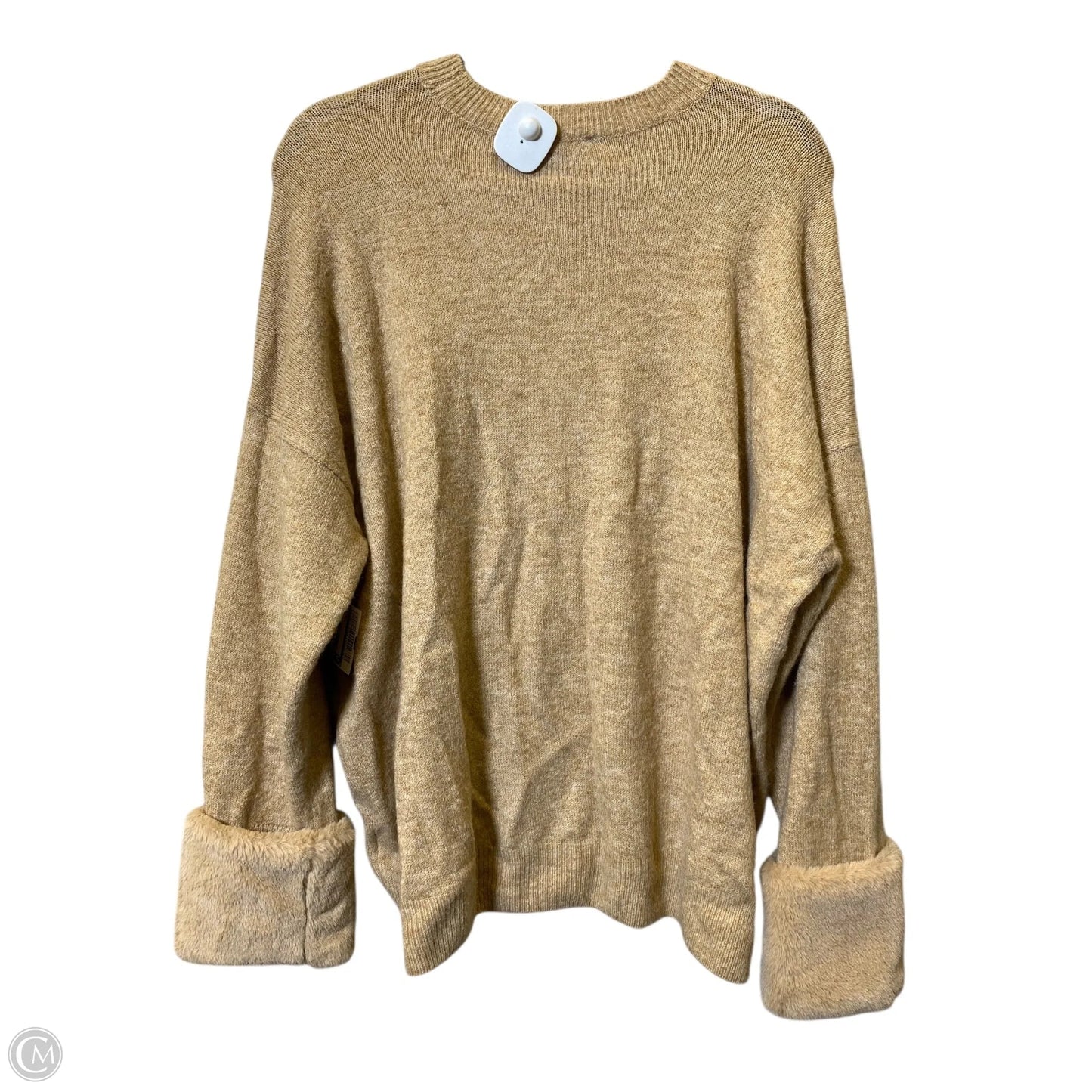 Sweater By Cece In Tan, Size: L
