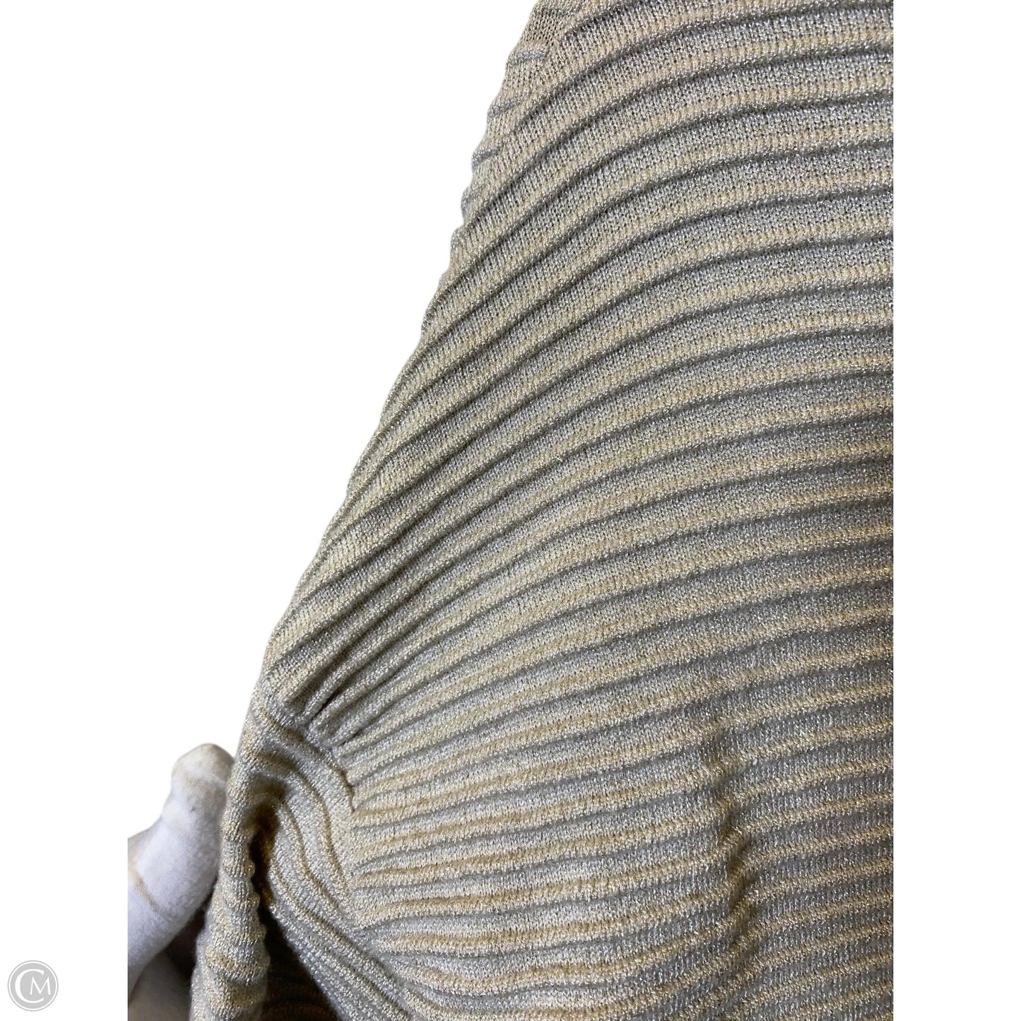 Sweater By Tahari In Tan, Size: M