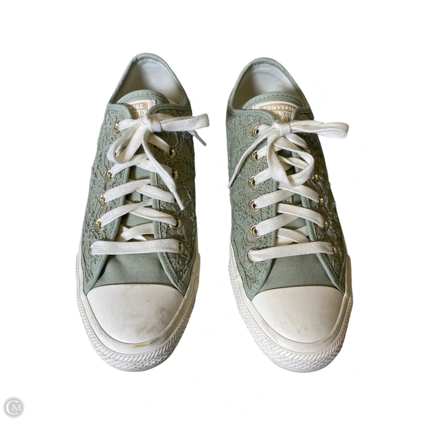 Shoes Athletic By Converse In Green, Size: 9.5