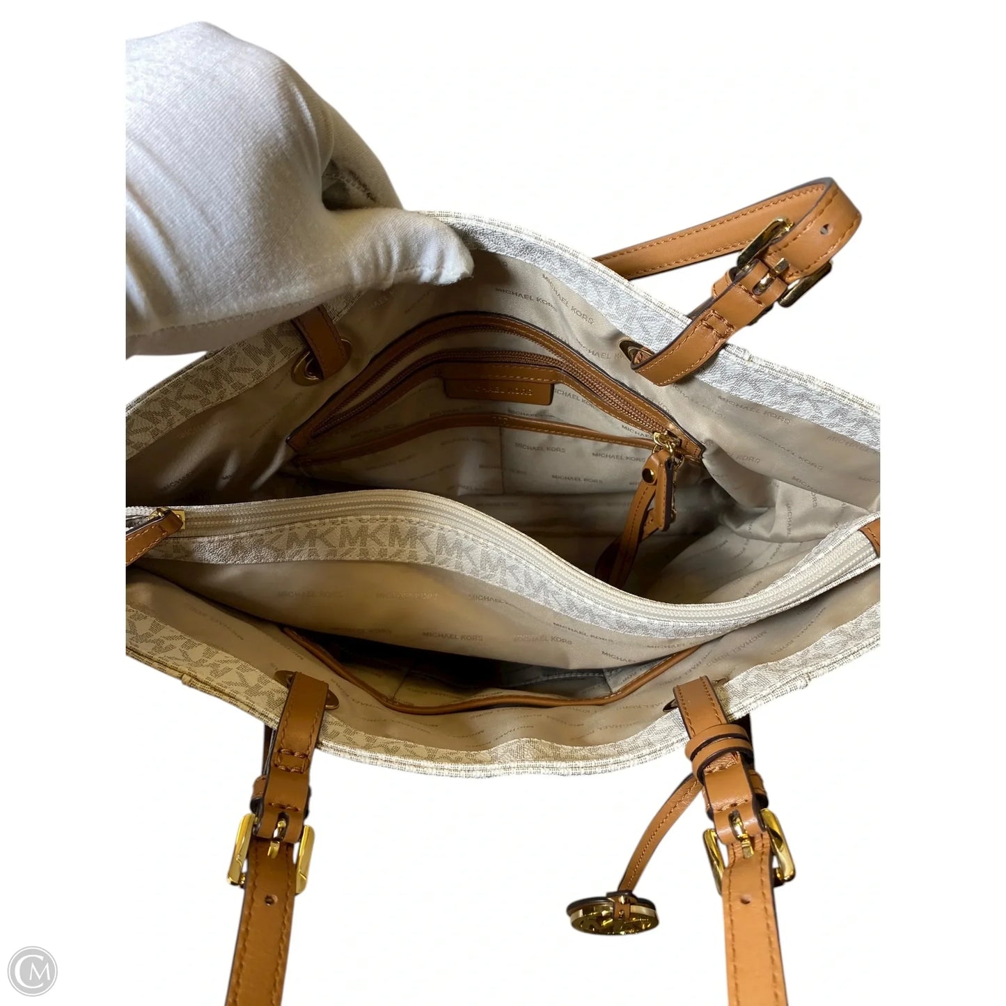 Handbag Designer By Michael Kors, Size: Medium