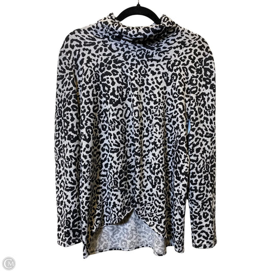 Sweater By Jones New York In Animal Print, Size: M