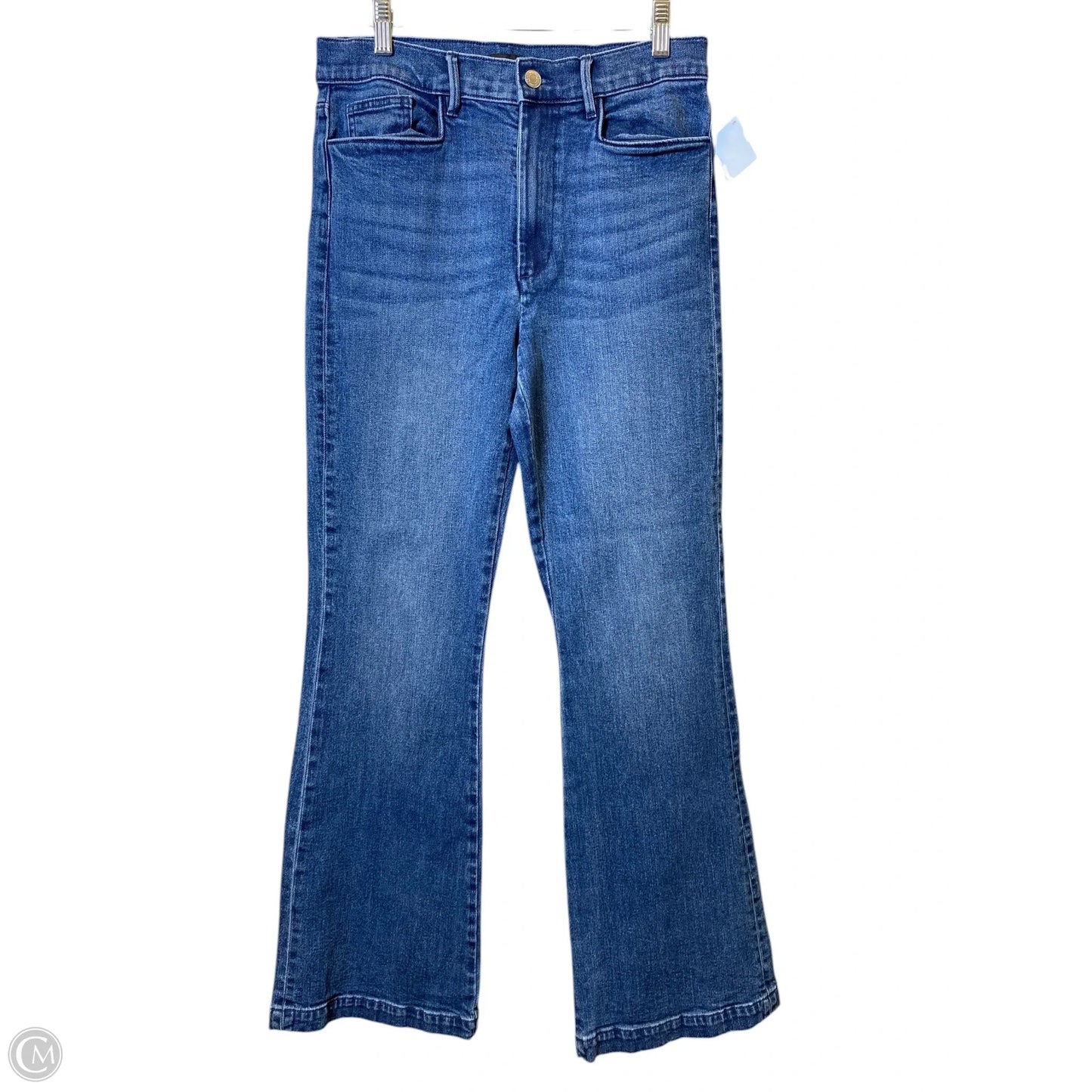Jeans Straight By Ann Taylor In Blue Denim, Size: 6