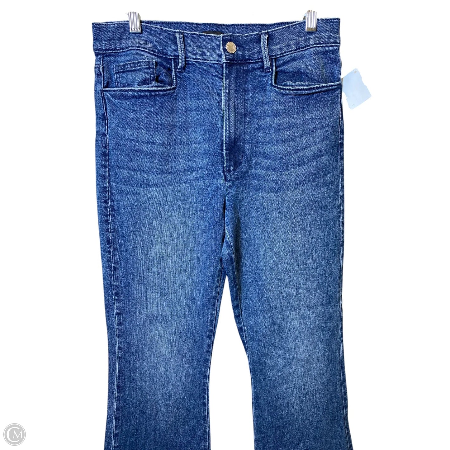 Jeans Straight By Ann Taylor In Blue Denim, Size: 6
