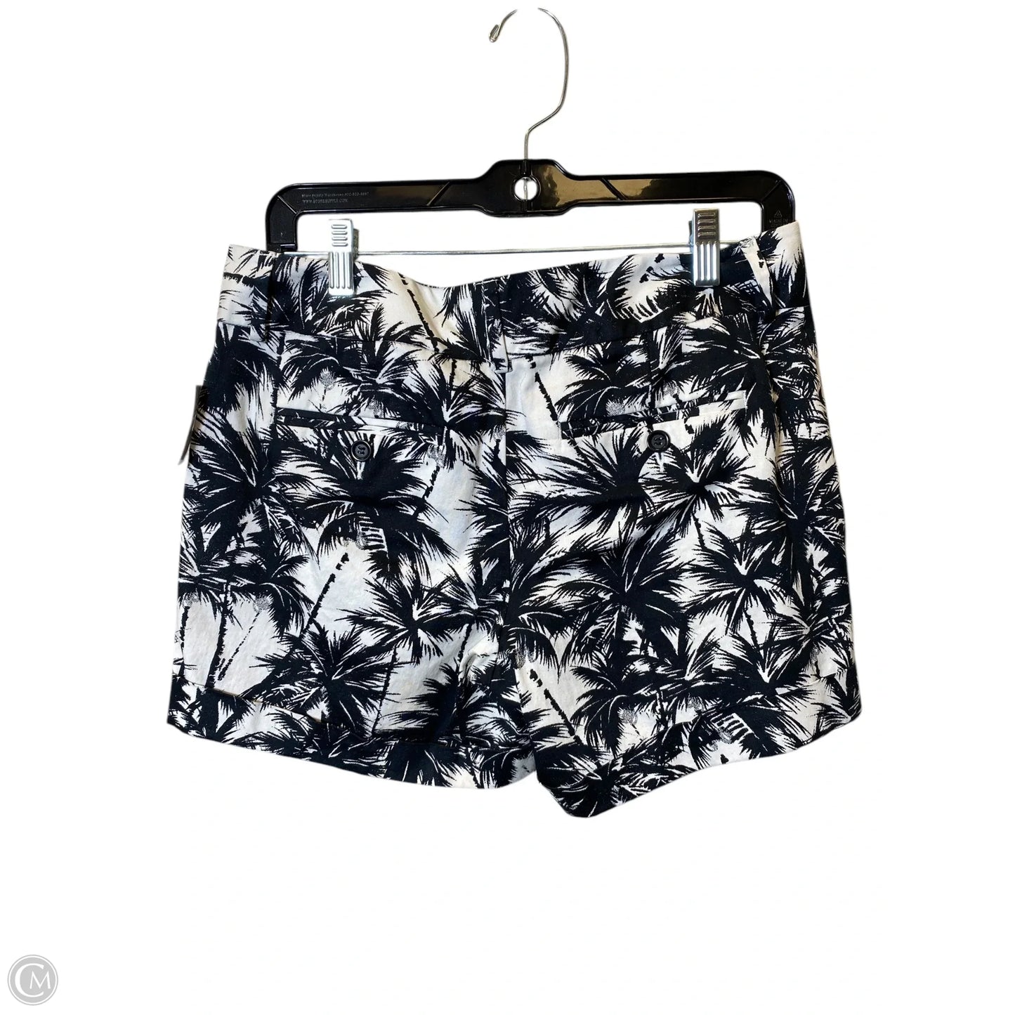 Shorts By Inc In Black & White, Size: 8