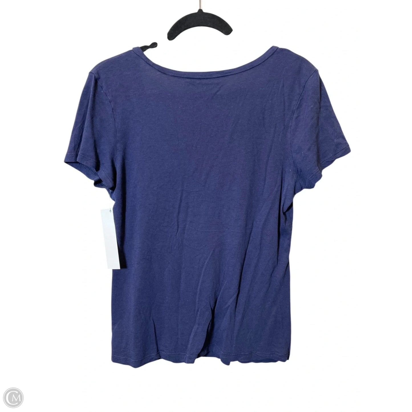 Top Short Sleeve By Old Navy In Navy, Size: M