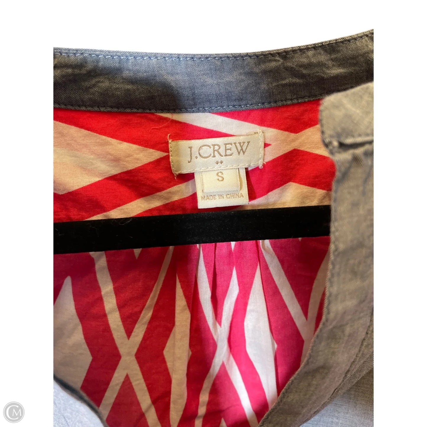 Tunic Long Sleeve By J. Crew In Multi-colored, Size: S