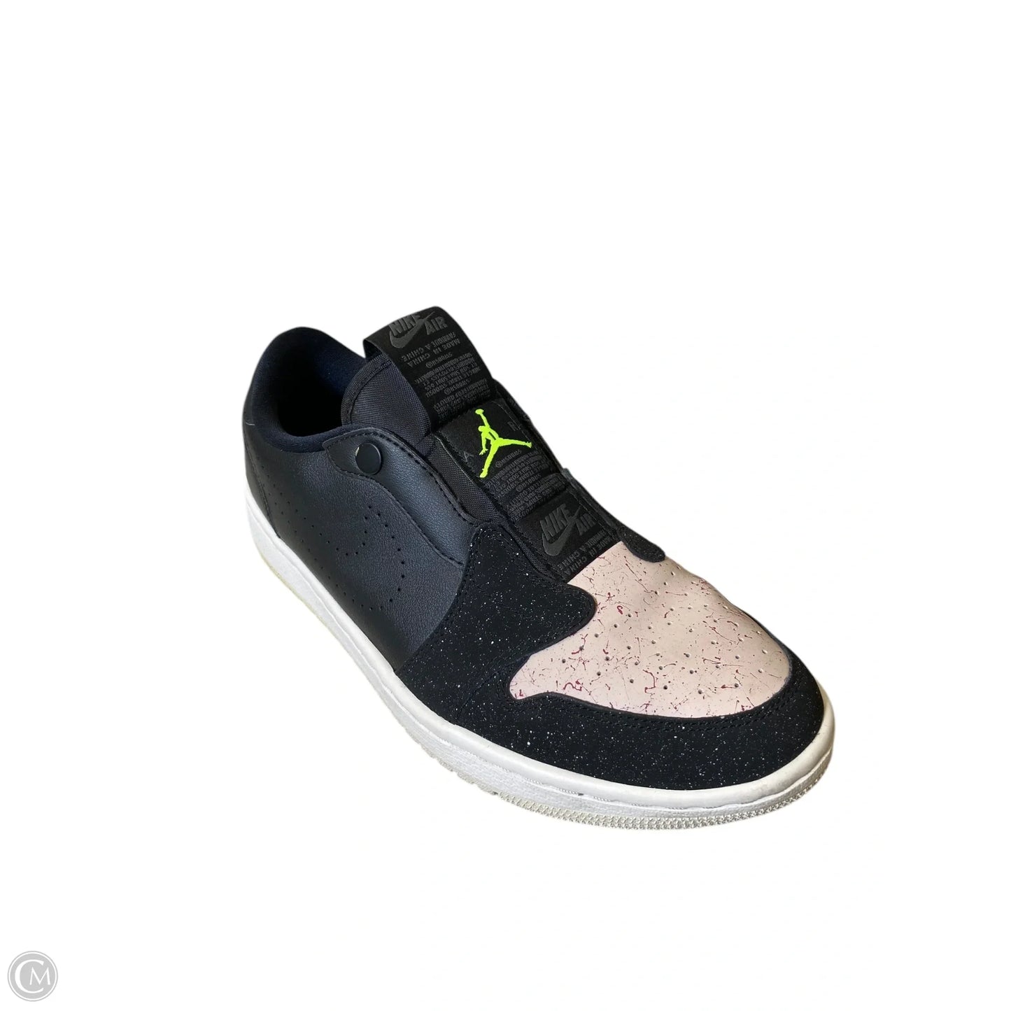 Shoes Designer By Jordan In Black & Pink, Size: 9.5