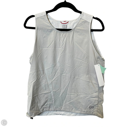 Top Sleeveless By Cmc In Grey, Size: M