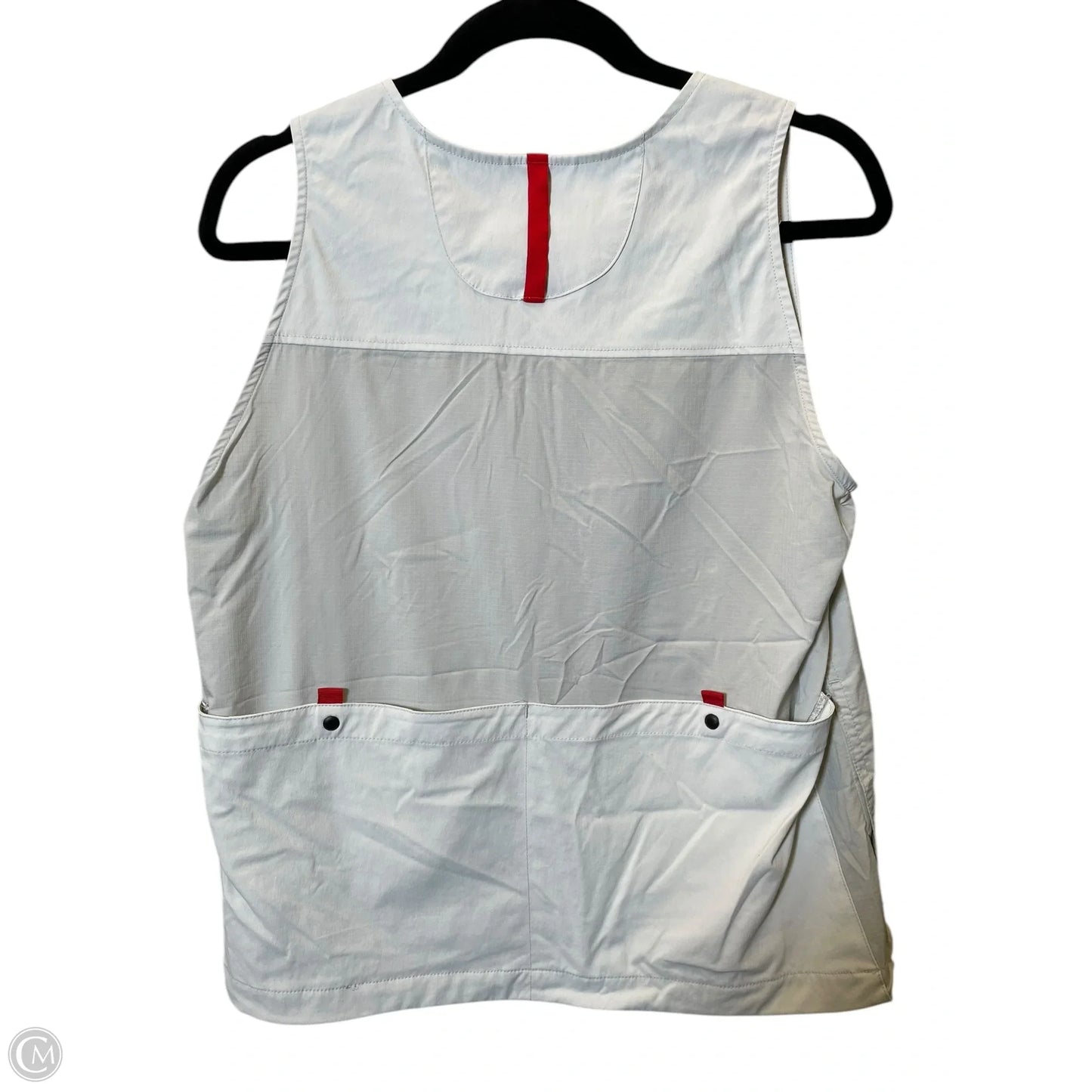 Top Sleeveless By Cmc In Grey, Size: M