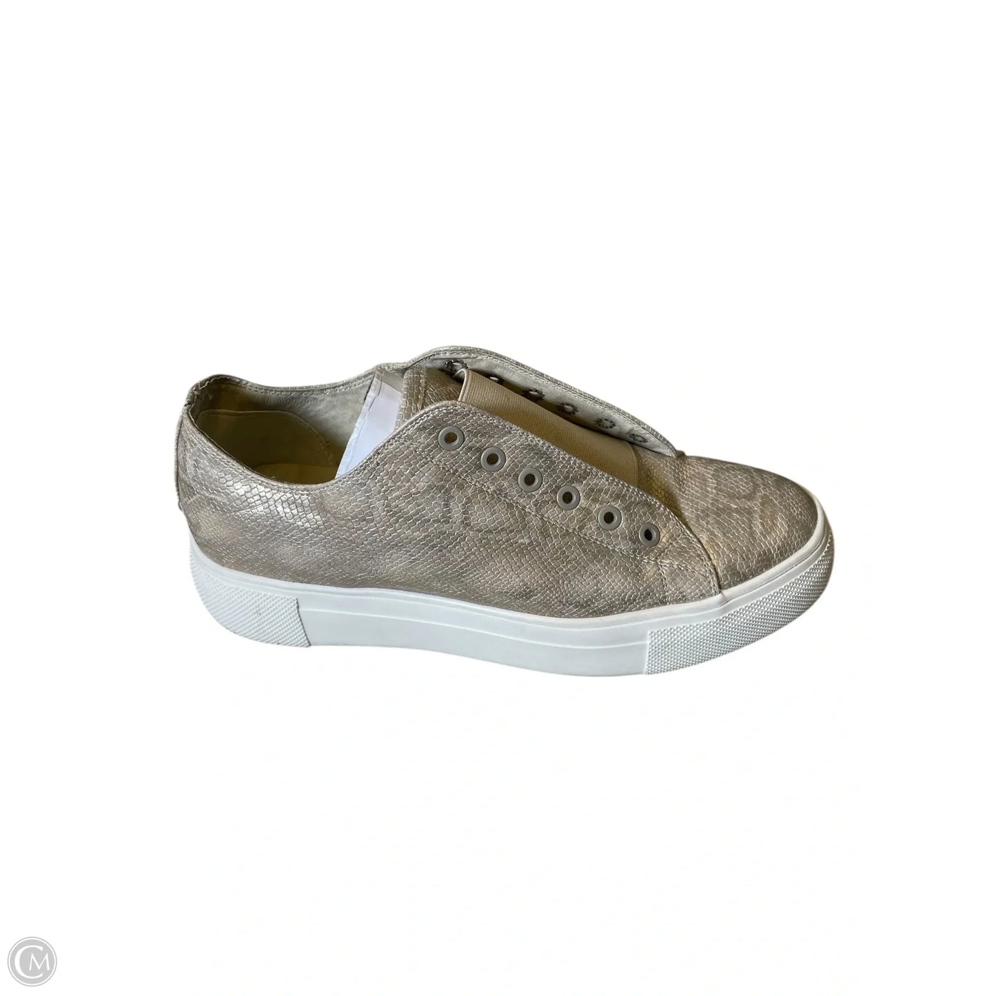 Shoes Athletic By Very Volatile In Gold, Size: 7.5
