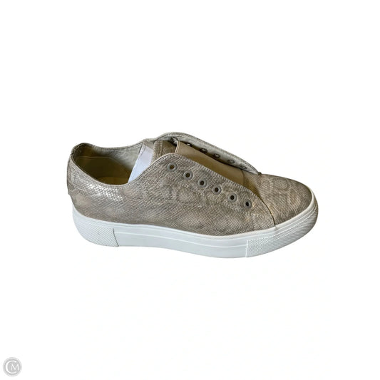 Shoes Athletic By Very Volatile In Gold, Size: 7.5
