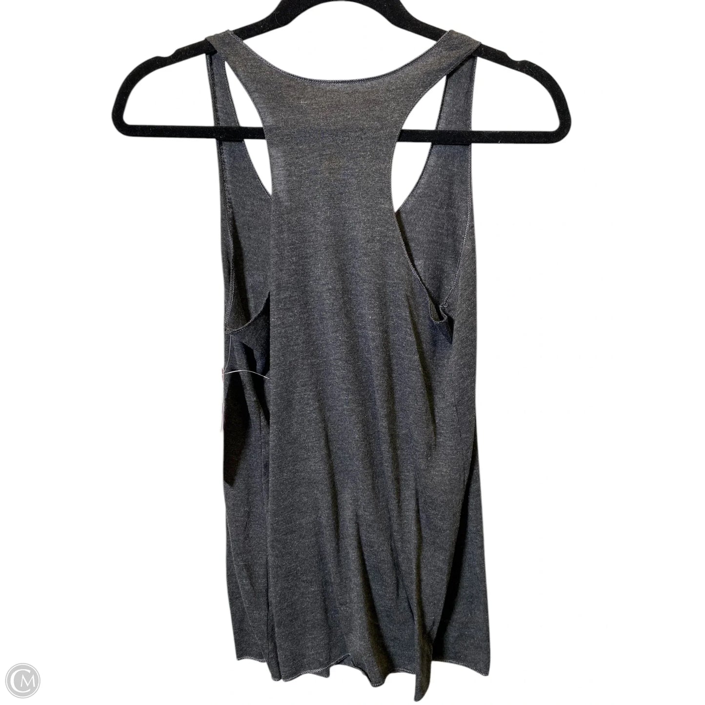 Athletic Tank Top By Cmc In Grey, Size: M