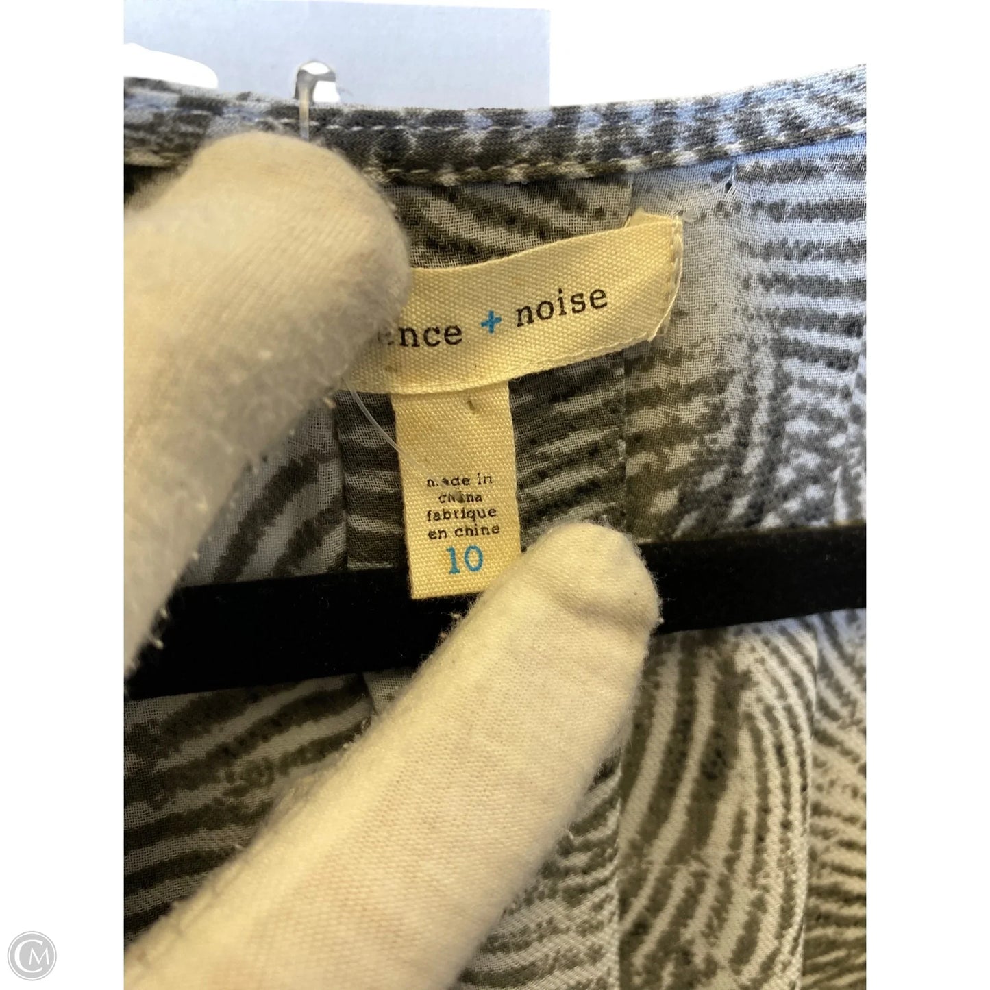 Romper By Silence And Noise In Black & Grey, Size: 10