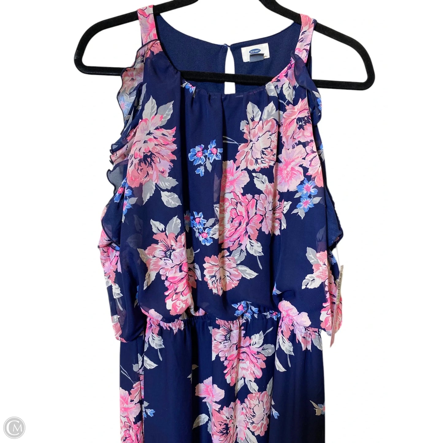 Dress Casual Maxi By Old Navy In Floral Print, Size: Xxl