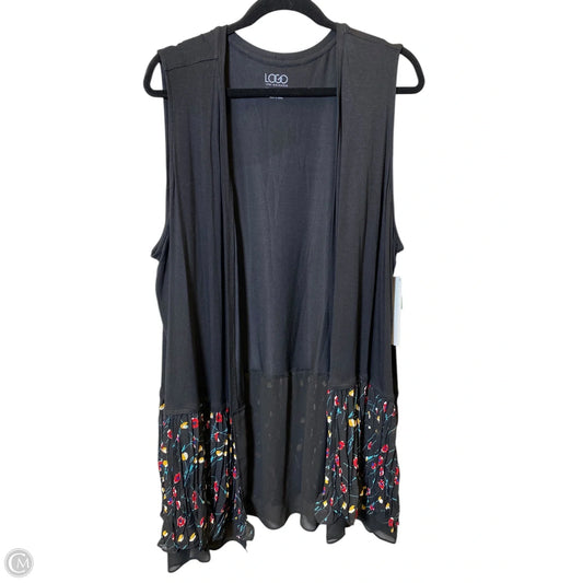 Vest Other By Logo In Black, Size: 2x