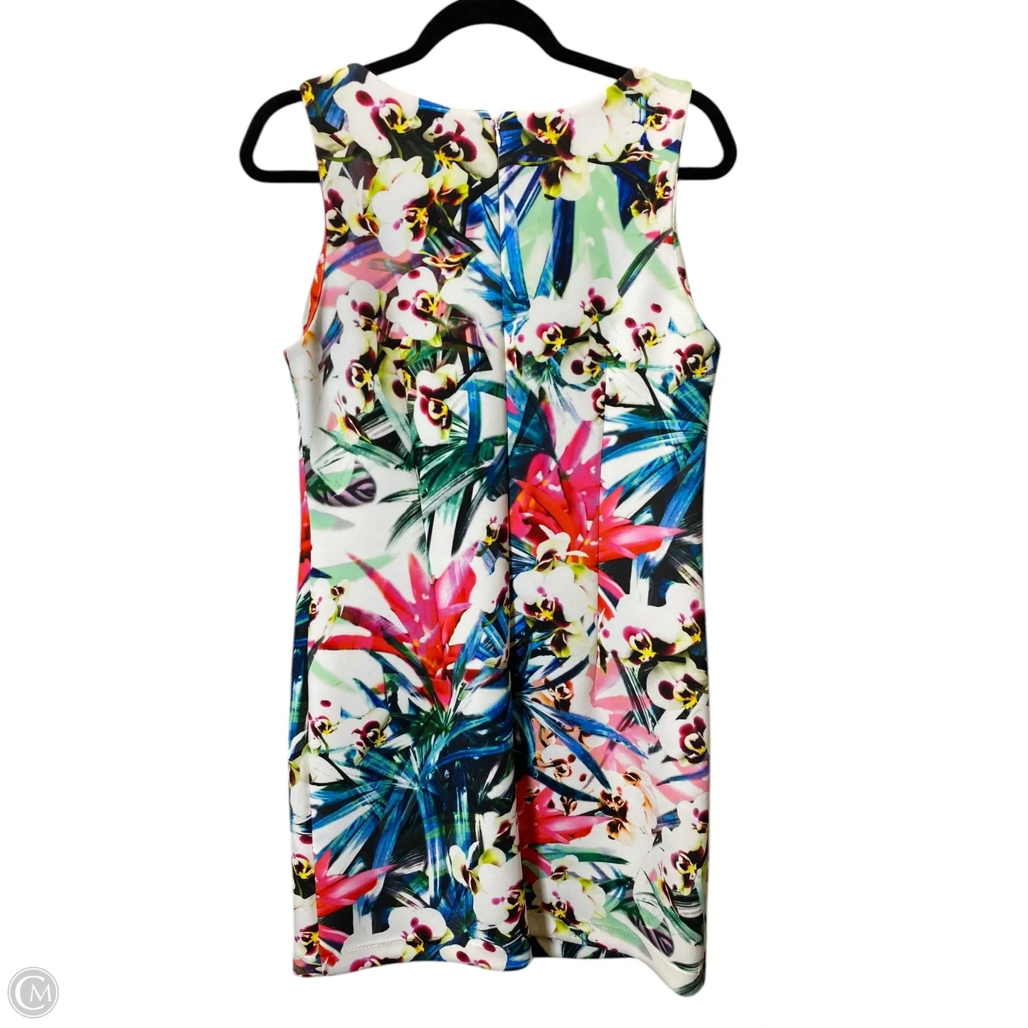 Dress Casual Midi By Nicole By Nicole Miller In Floral Print, Size: M