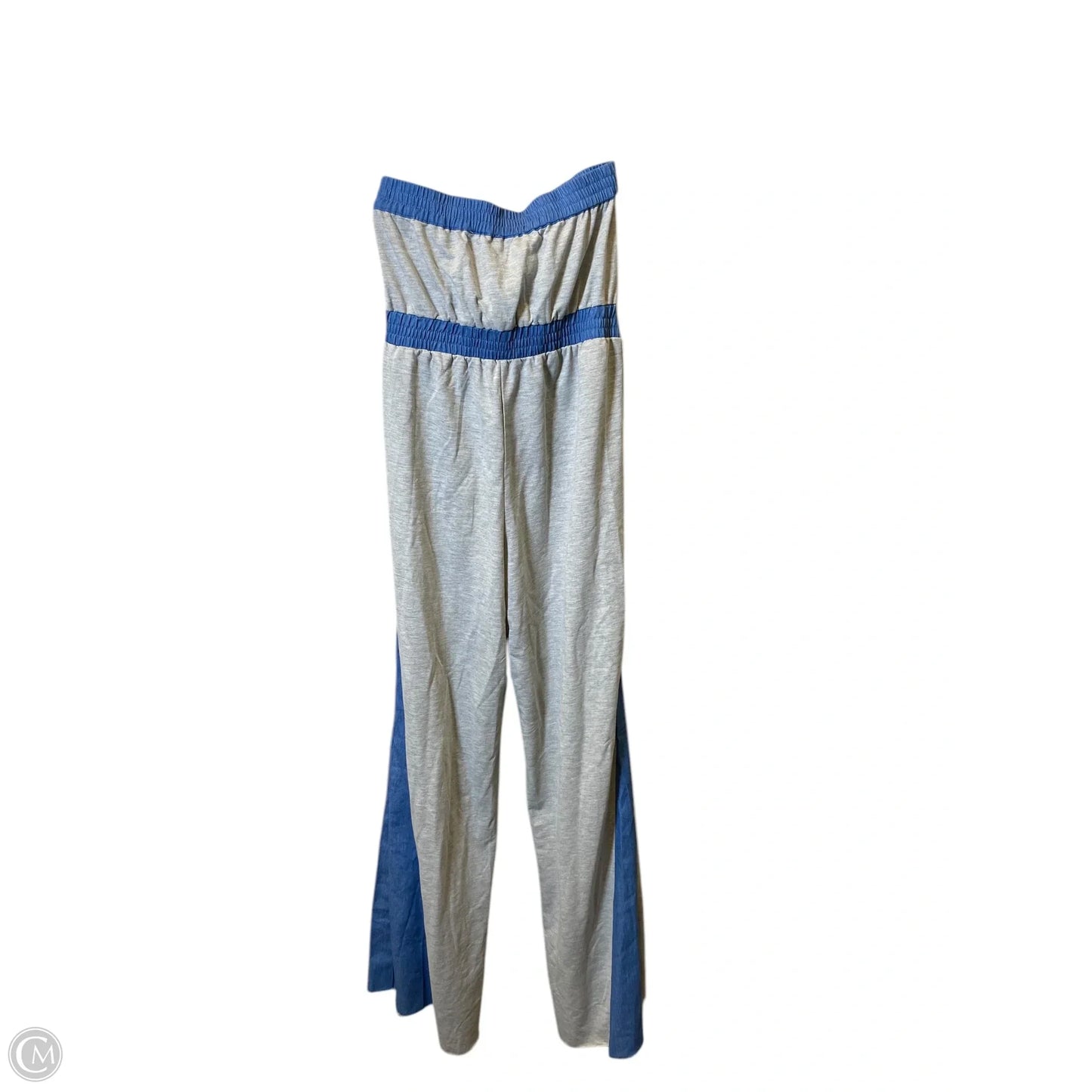 Jumpsuit By Cmc In Blue & Grey, Size: S