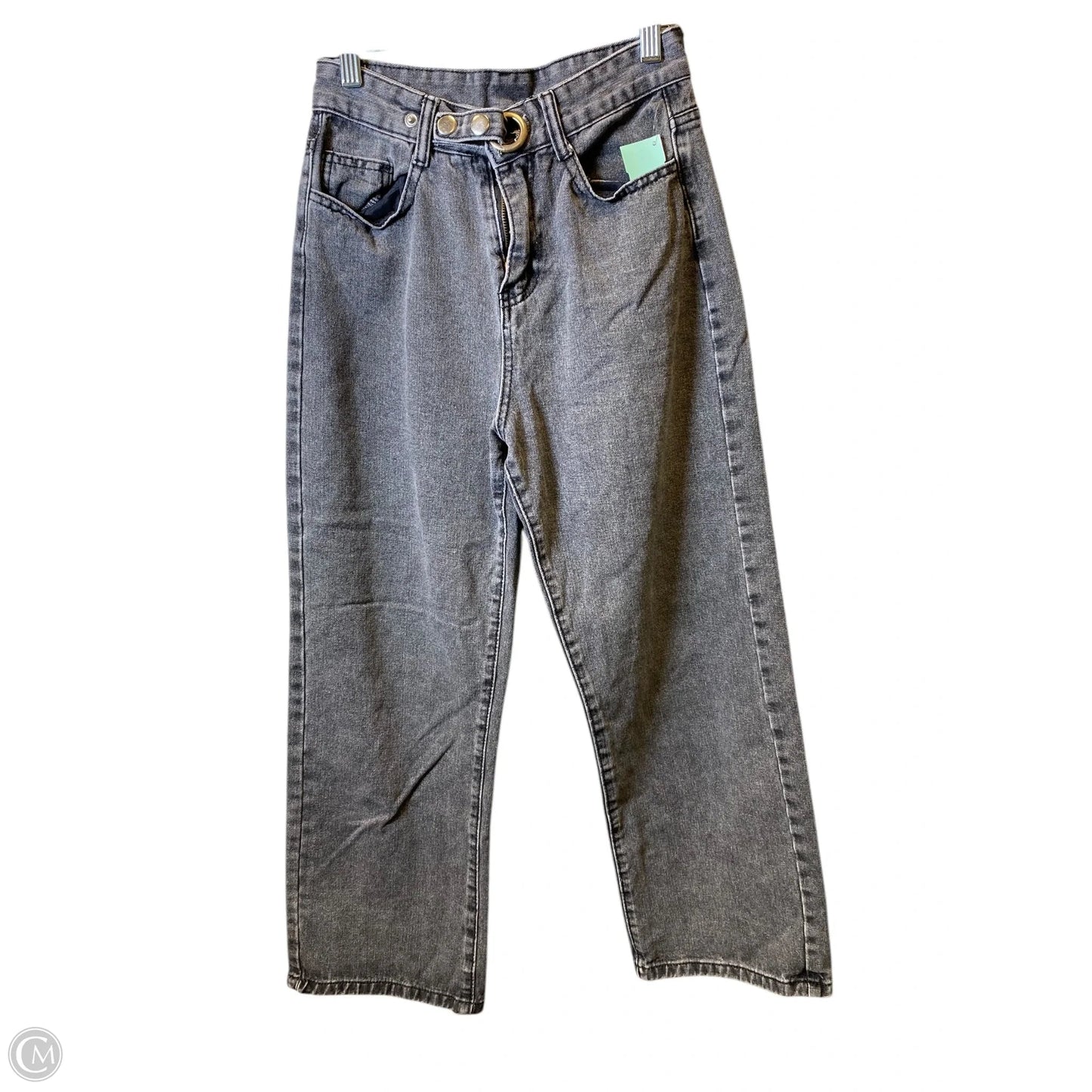 Jeans Straight By Cmc In Grey, Size: S